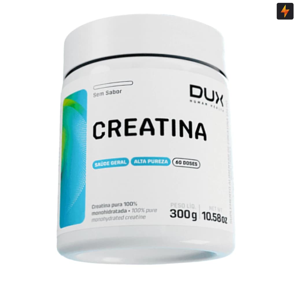 Creatina Monohidratada 300g Dux Human Health 100% Pura