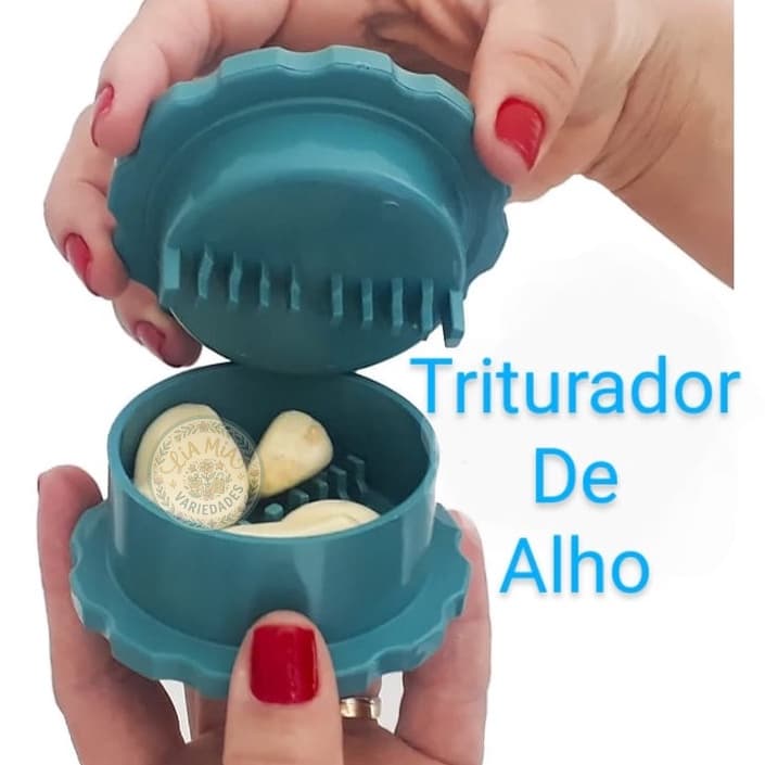 Triturador de alho manual amassador moedor