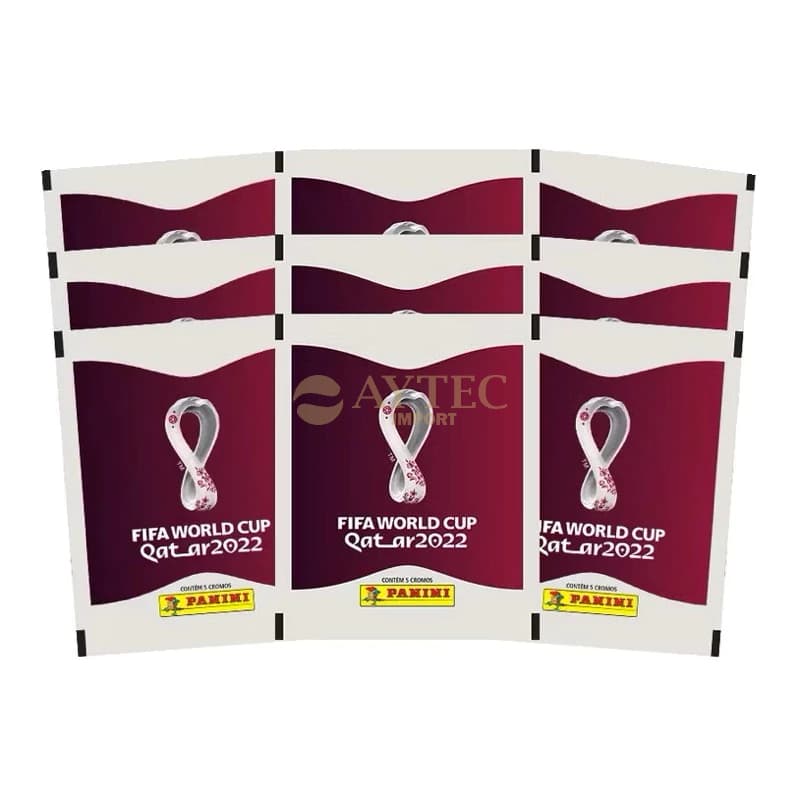 Pacotinho Pacote De Figurinhas Da Copa do Mundo 2022 Fifa Cup Qatar Novo Lacrado Futebol Envelope