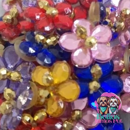 25 Ponto de Luz Penteado Pet Jóia Banho e Tosa Enfeite cachorro Pet Shop