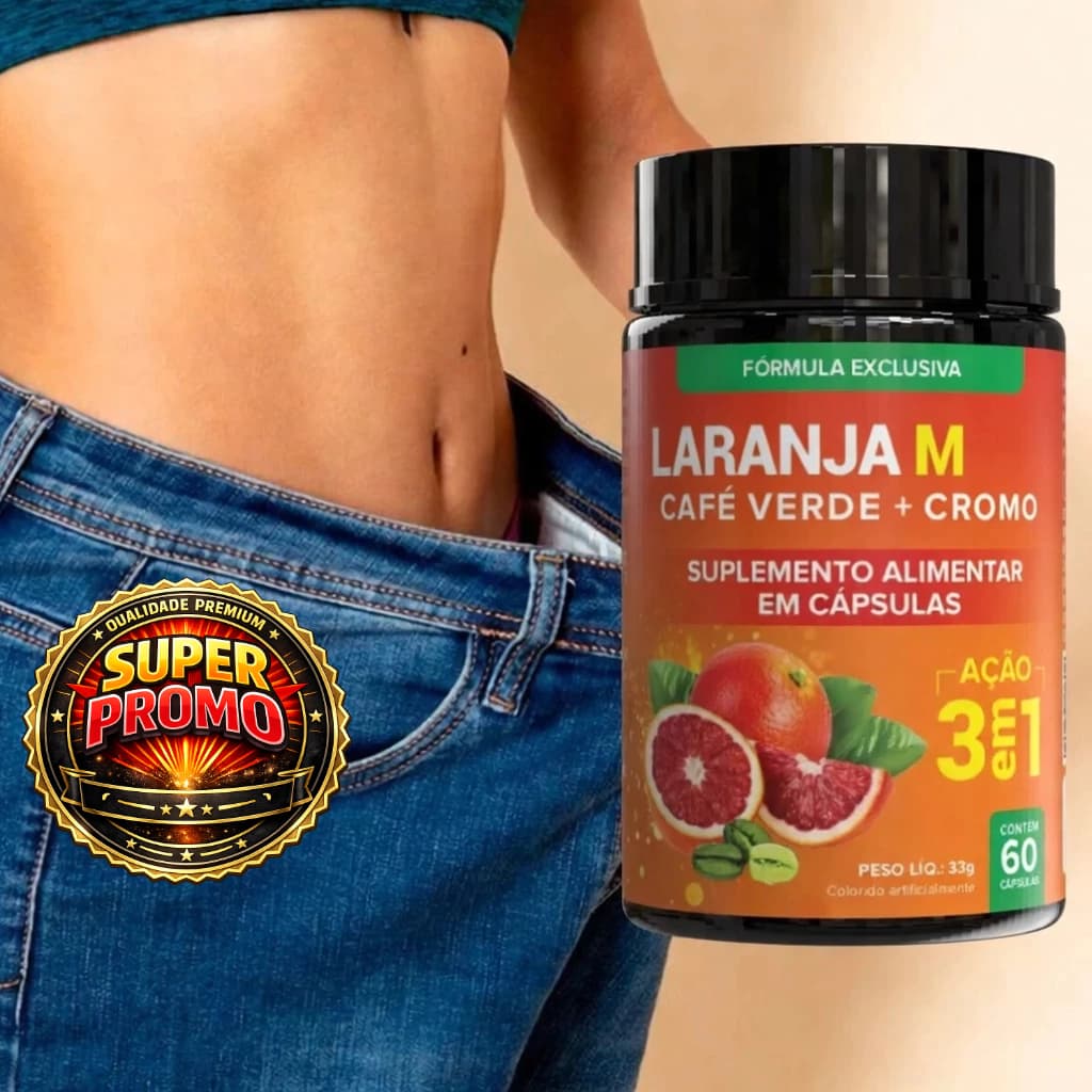 LARANJA M Premium Ação 3 em 1 - 60 Cápsulas