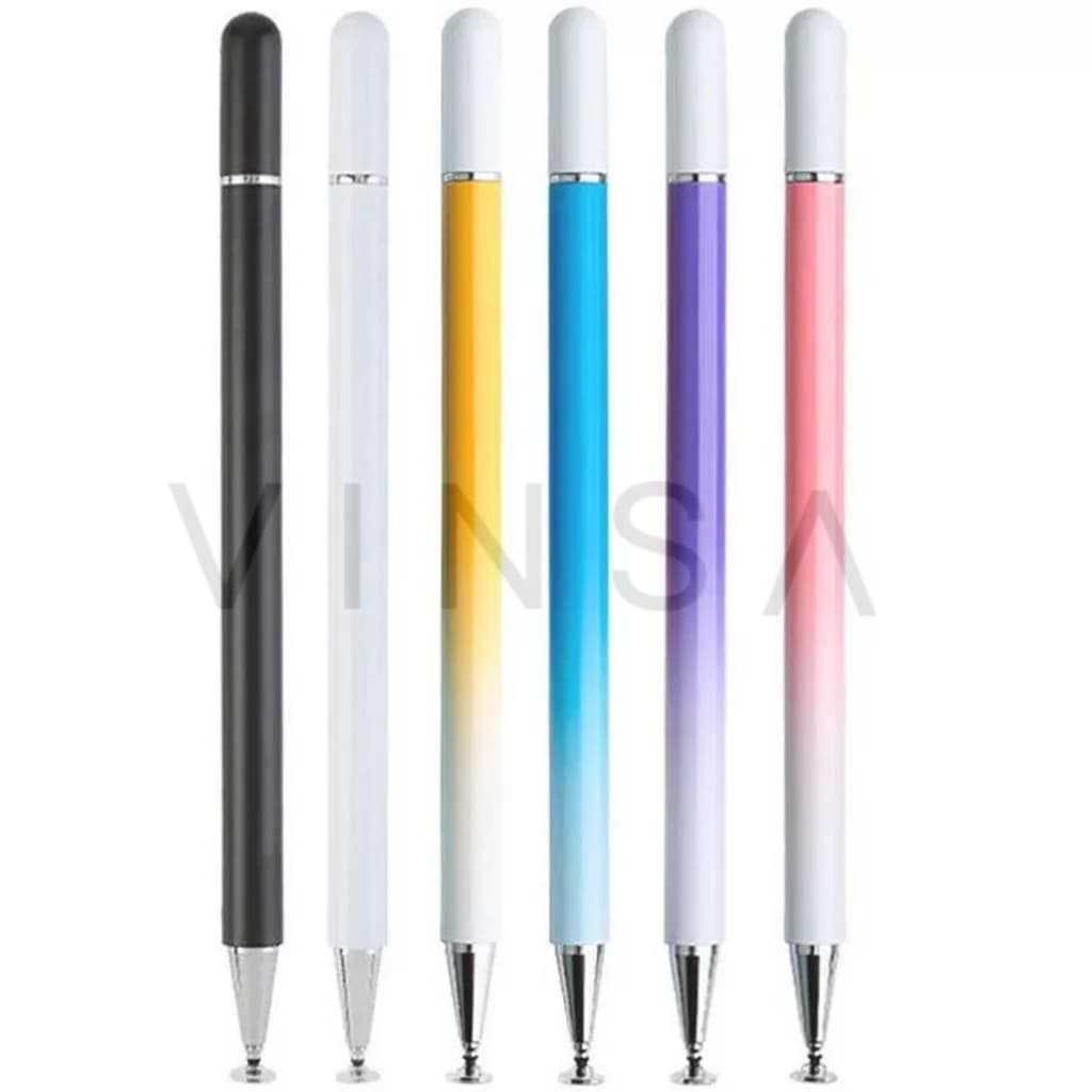 Caneta Capacitiva Stylus Ponta Fina Para Smartphone Tablet Pencil Tela Touch Screen Desenho