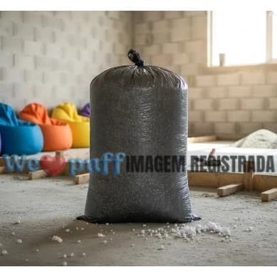 Isopor Triturado Flocos 300 Litros Para Enchimento Puff E Construção