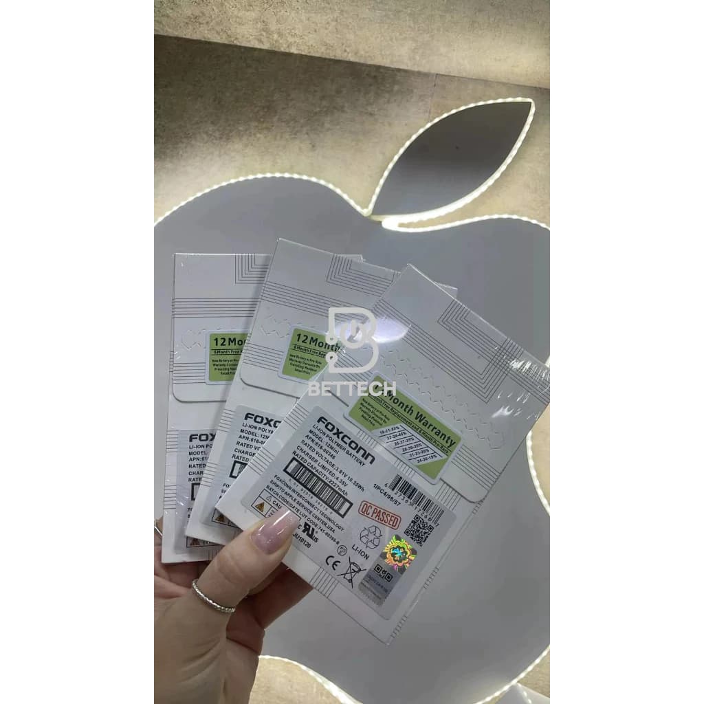 Bateria para iPhone Foxconn 12 -12 PRO -12 PRO MAX-12 MINI -Alta Capacidade + Garantia +Envio rápido