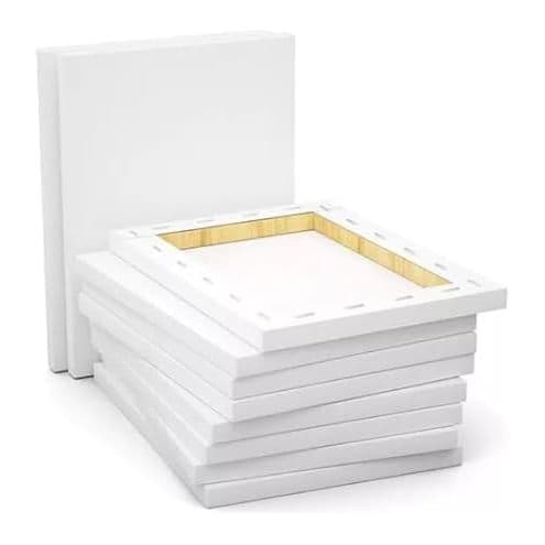 Kit 2 Telas de Pintura Vários Tamanhos Algodão, Guache, Óleo, Acrílica, Artesanato - Souza