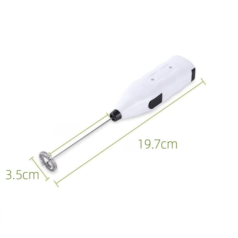 Mini Mixer Batedor De Bebidas Café Leite Ovos Clara Portátil Elétrico Inox Misturador Promoção