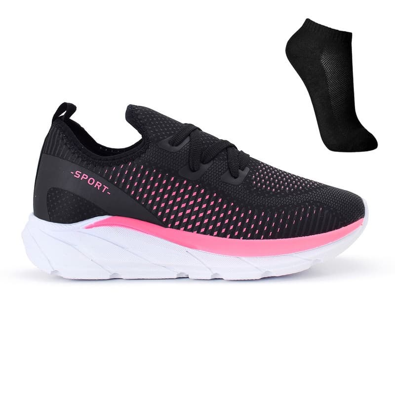 Tenis Meia Feminino Masculino Esportivo Treino Academia Light Sport + Meia