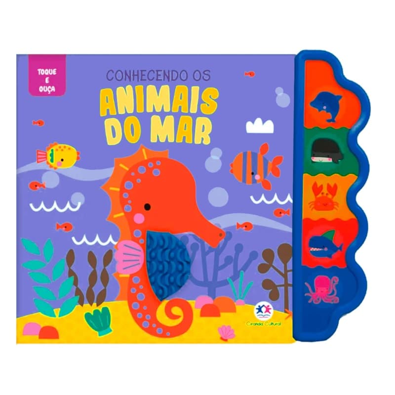 Livro Toque e Ouça | Conhecendo os Animais do Mar