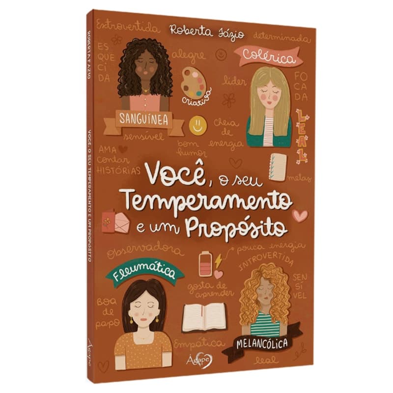 Livro Você, o Seu Temperamento e Um Propósito | Roberta Fázio