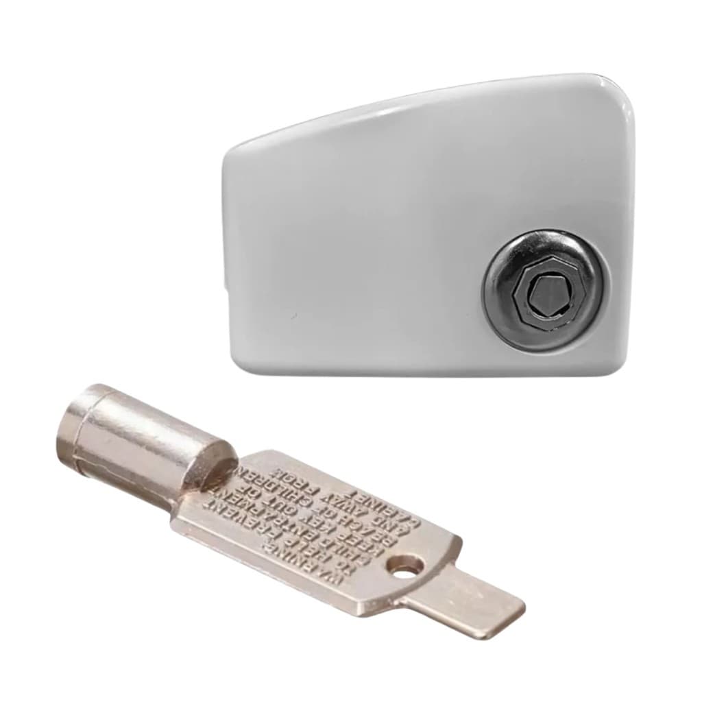 Fechadura + Chave Freezer Consul Horizontal Cha22 Cha31