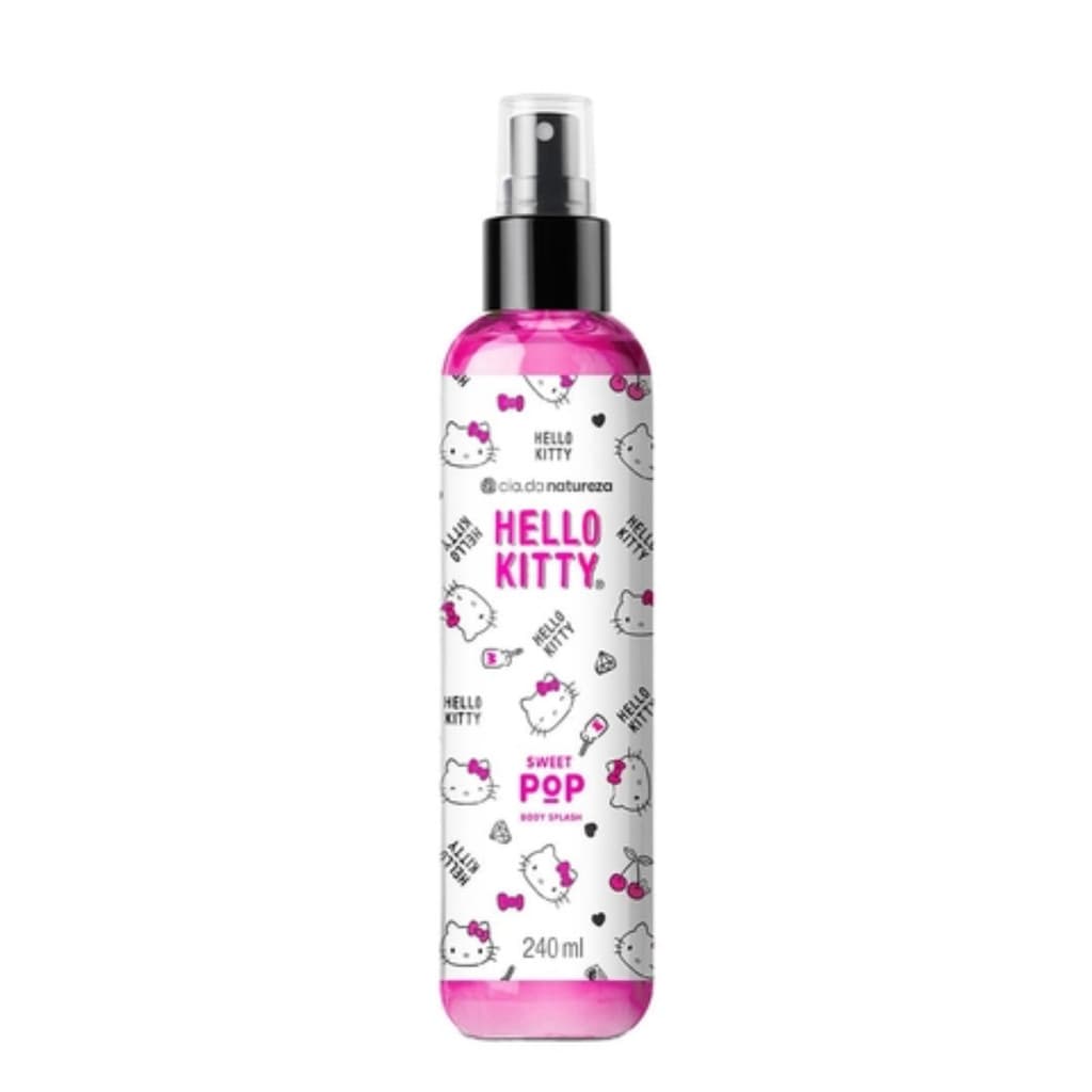 Hello Kitty Deo Colônia Body Splash Sweet Pop 240ml - Cia da Natureza