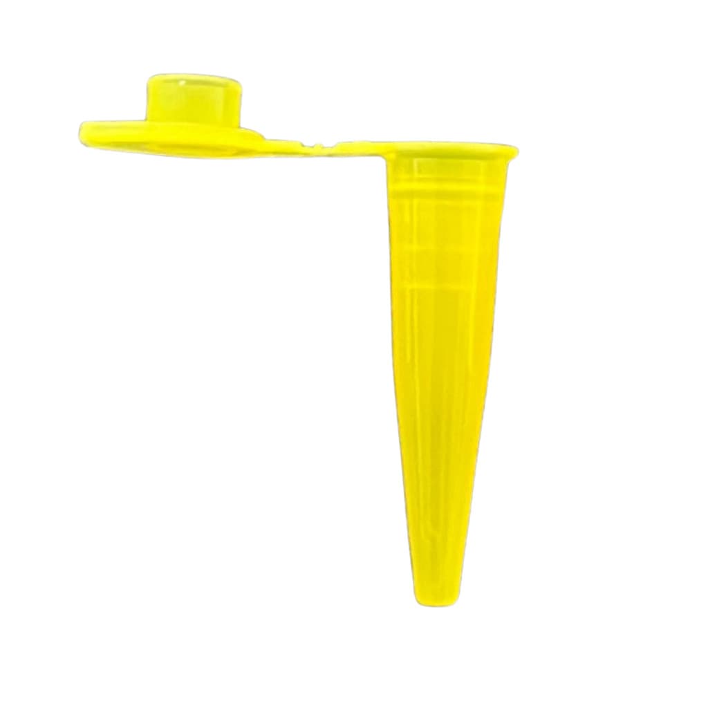 Microtubo Pino 0,3ml (0,32ml) Amarelo 1000 Unidades