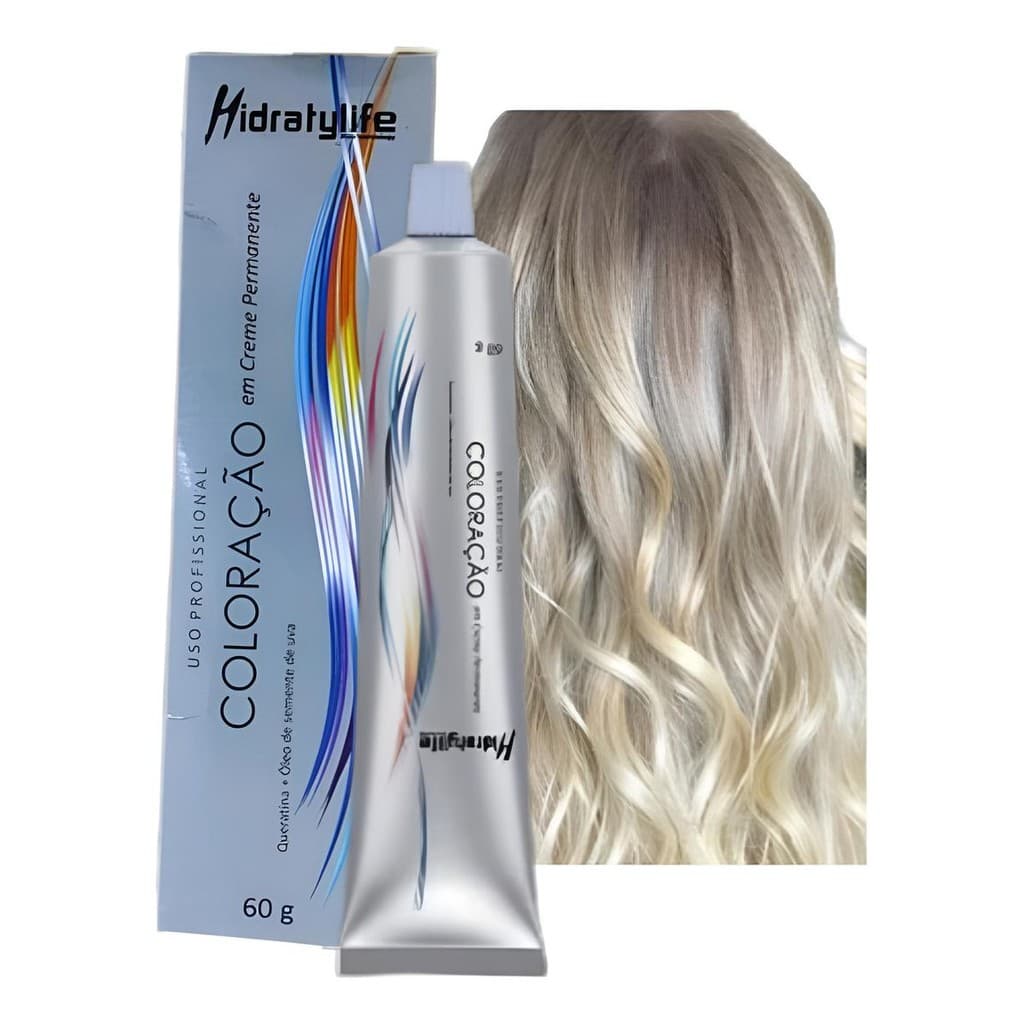 Tinta Cabelo Loiro Pérola Claríssimo 10.89 Hidratylife Tom N