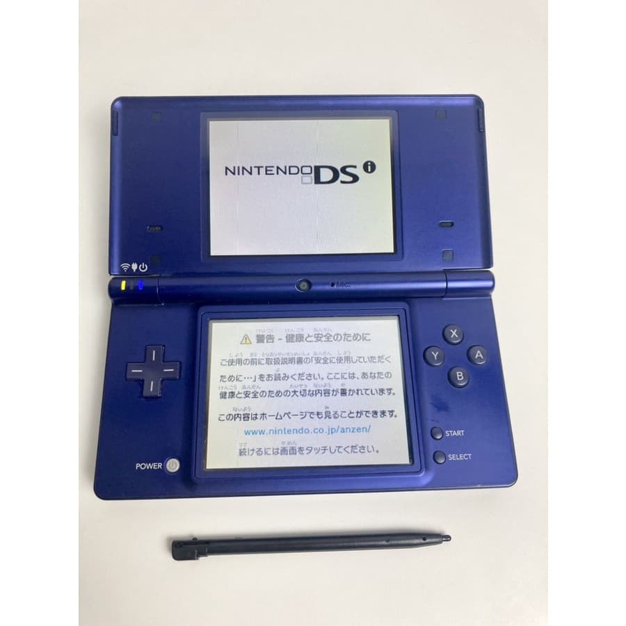 Nintendo DSi TWL-001 (Metallic blue) With Stylus console operation check Startup confirmed Stylus