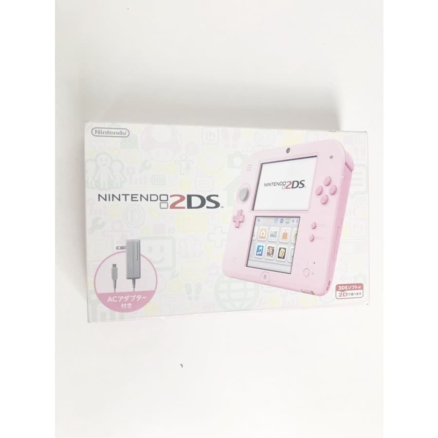 Nintendo 2DS FTR-001 Pink New, unused, boxed, very good condition unused Box_Charger_ Stylus