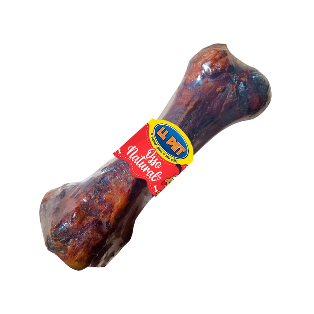 Osso Fêmur Suíno Natural 20 cm LL Pet - Para cachorro