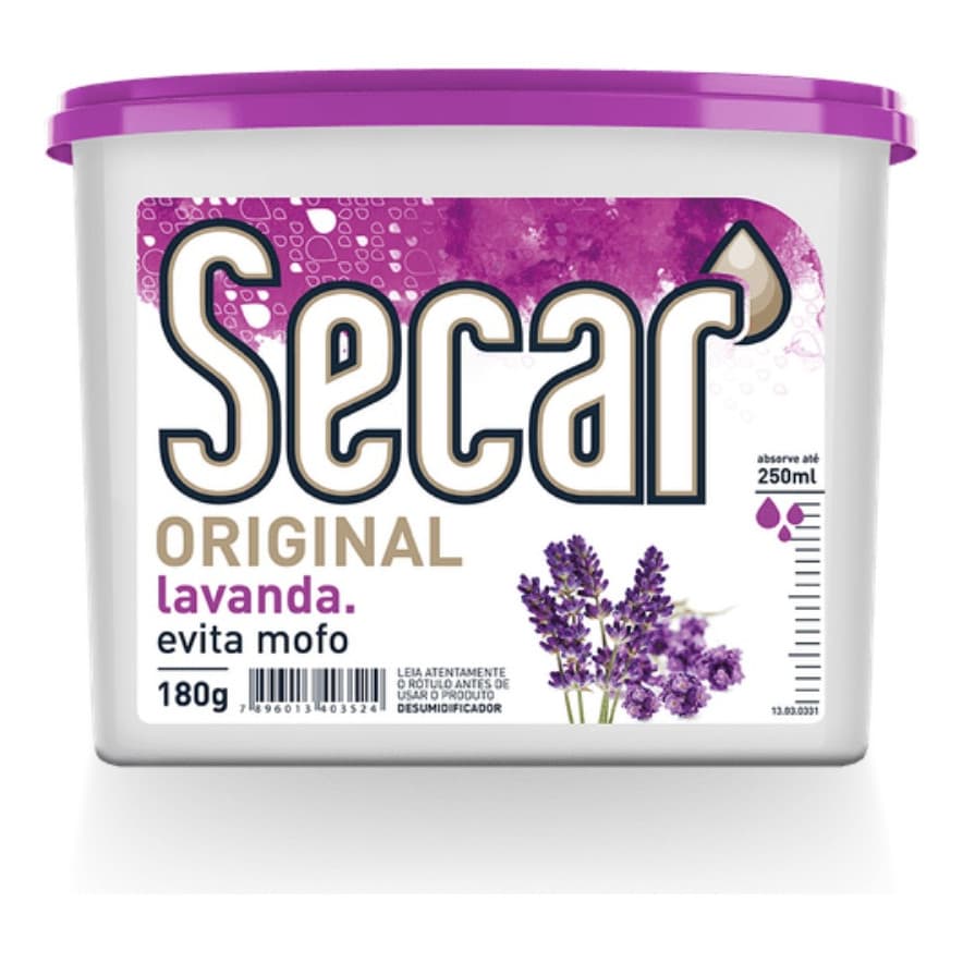 Anti Mofo Secar 180g - Desumidificador, Armario