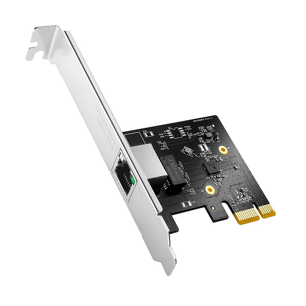 Adaptador Placa Rede Cudy Pe25 Pci-e 2.5gbps p/Pc Gamer