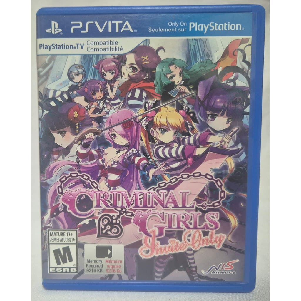 Criminal Girls Invite Only - PS Vita