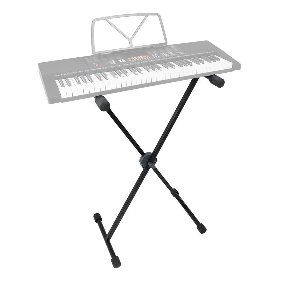 Suporte Estante Teclado E Piano Ask X10 Regulável Cor Preto