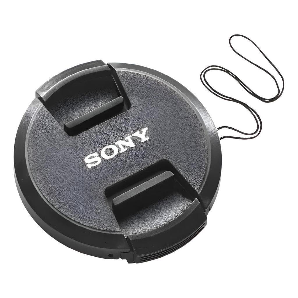 Tampa Lente Objetiva 49mm Compatível Com Sony Ø49mm Preto