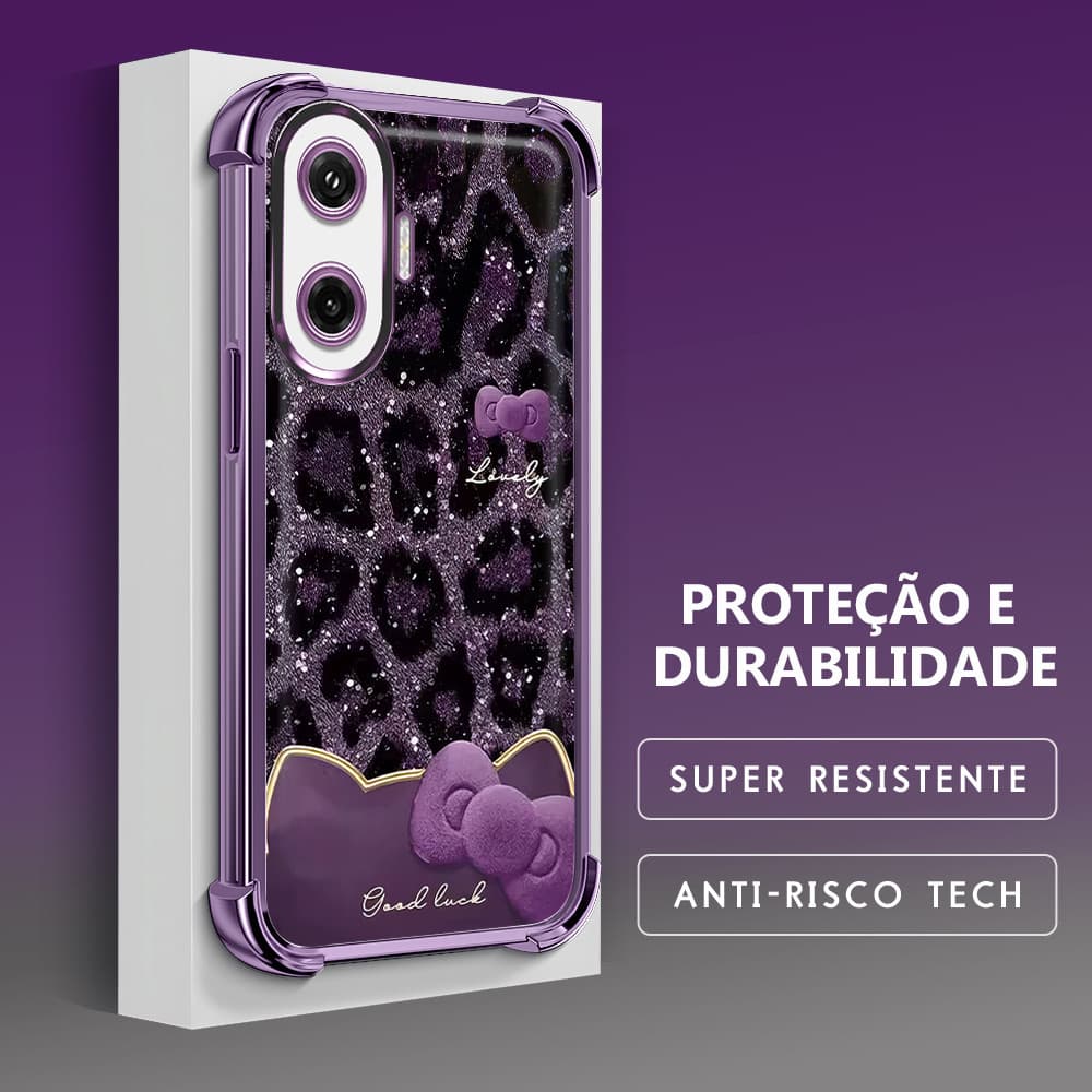 Capinha Para Xiaomi Poco F7 5G Capa de Transparente Anti Choque Celular FS0610
