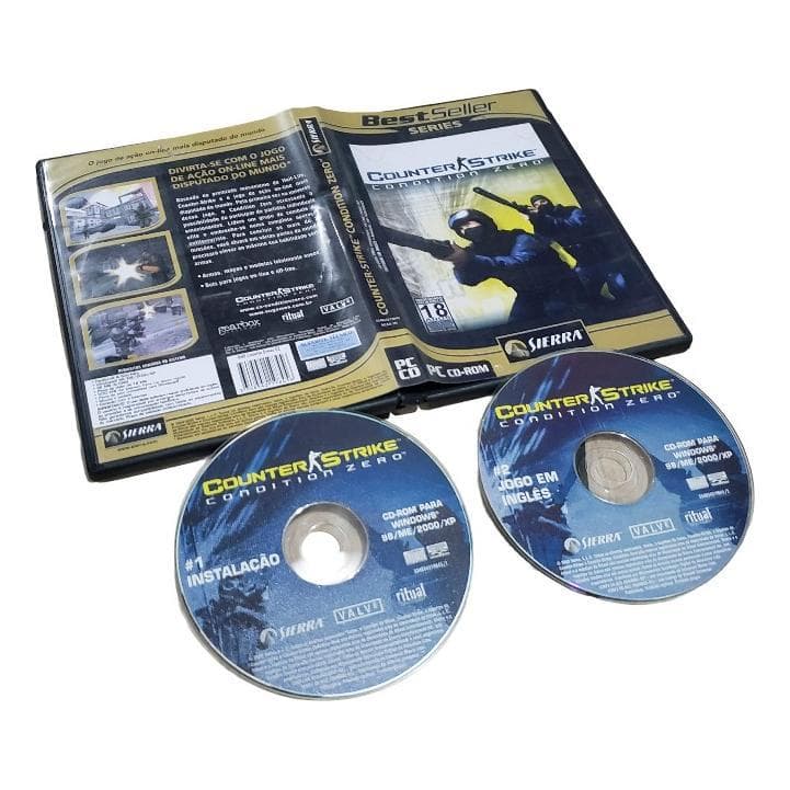 Counter-strike Condition Zero Para O Pc Mídia Física. C15