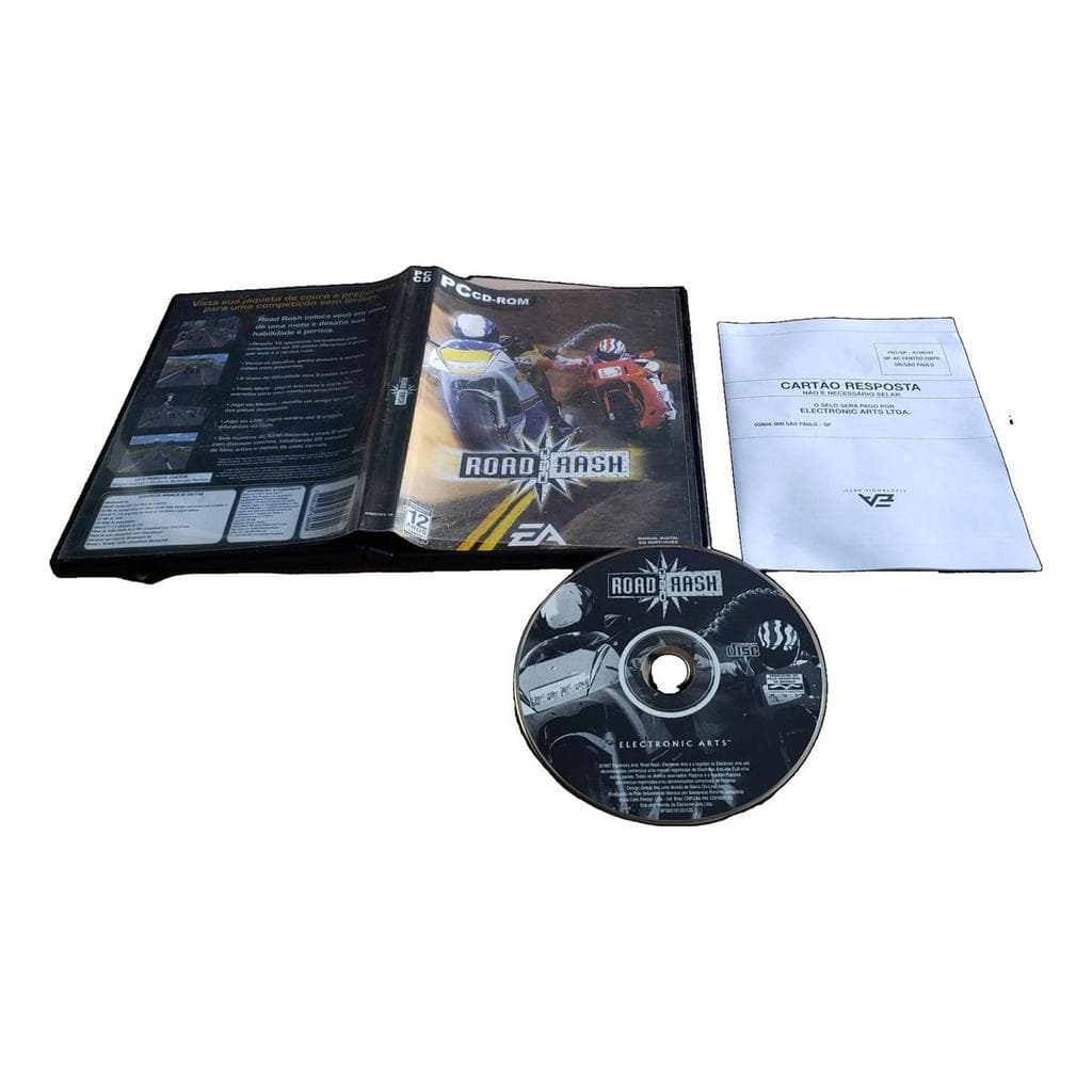 Road Rash Original Para Pc. Tudo Ok!!! P99