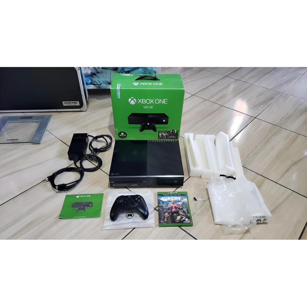 Xbox One Fat Completo Na Caixa Tudo Funcionando 100% L99
