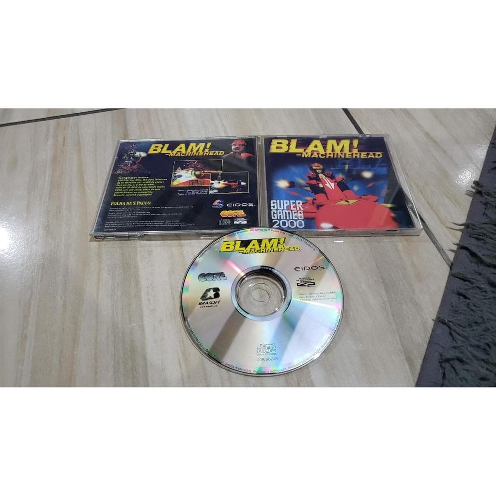 Blam! Machinehead Mídia Física Pra Computador Pc. A3