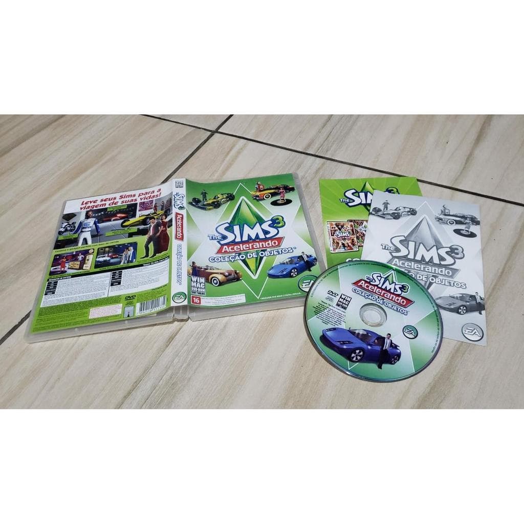 The Sims 3 Acelerando Coleção De Objetos Para O Pc.