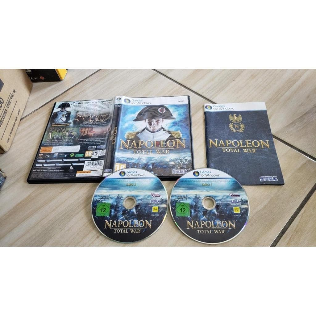 Napoleon Total War Para O Pc Mídia Física. C6