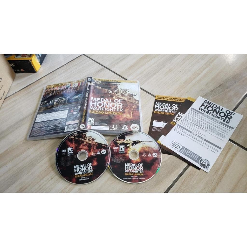 Medal Of Honor Warfighter Edição Limitado Para Pc!!!!!!  X3