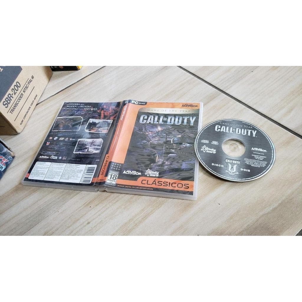 Call Of Duty Classico Para Pc Falta O Disco 1