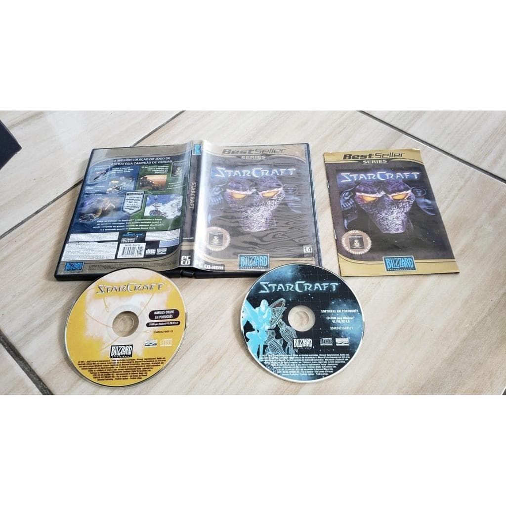 Star Craft Para O Pc  Mídia Física. Z1