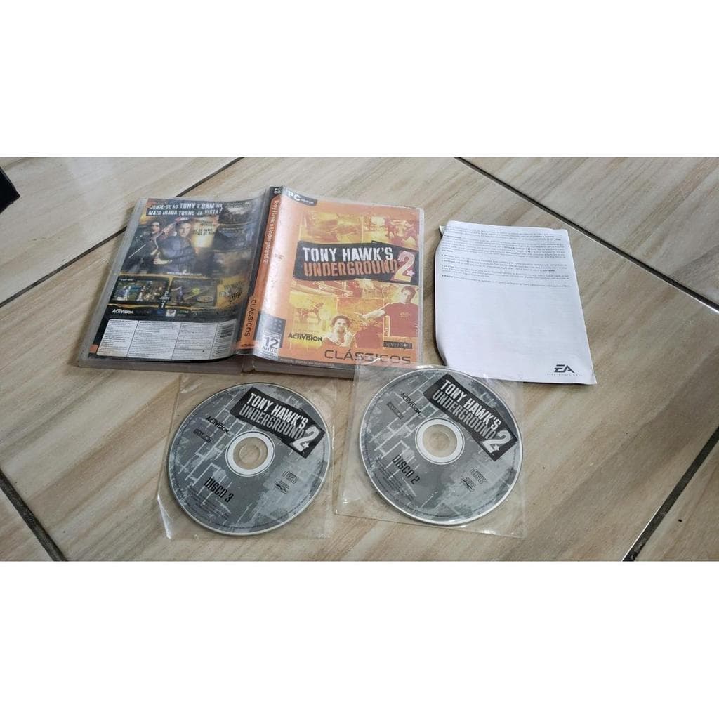 Tony Hawk's Underground 2 Para O Pc  Falta O Disco 1.