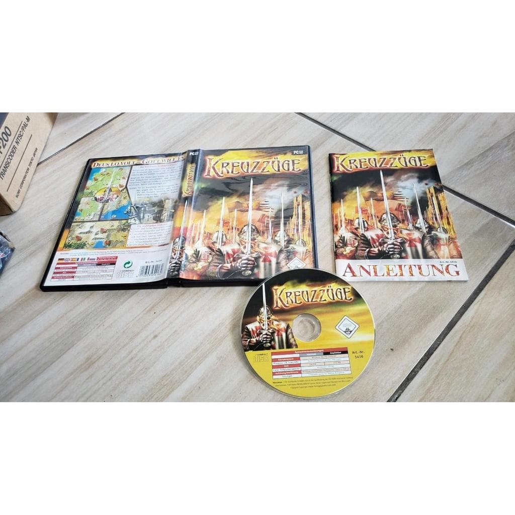 Kreuzzuge Para O Pc Mídia Física. C3