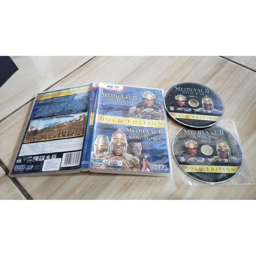 Medieval 2 Total War Para O Pc Mídia Física. F1