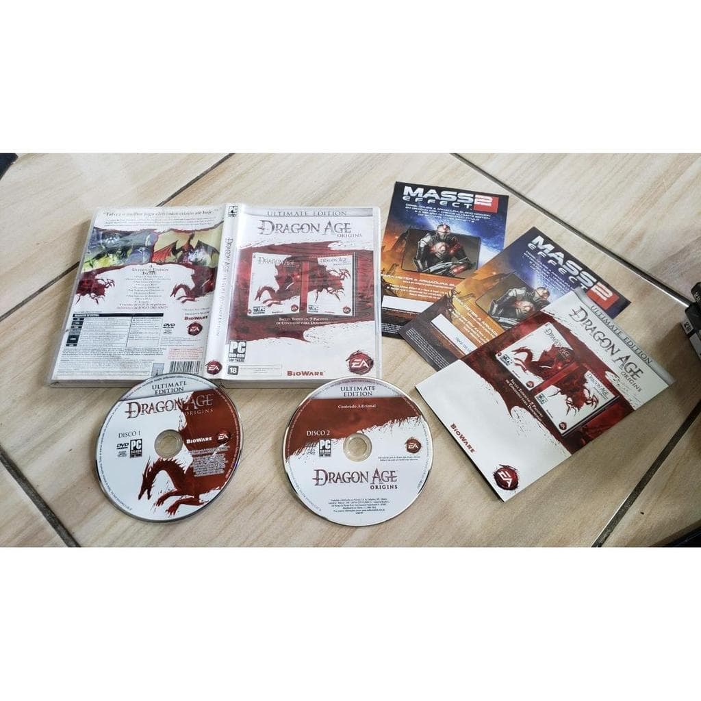 Dragon Age Origins Para O Pc Mídia Física Tudo Ok. C7