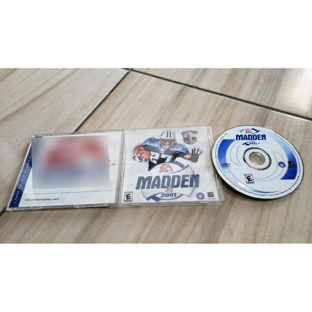 Madden Nfl 2001 Jogo De Pc Mídia Física. G2