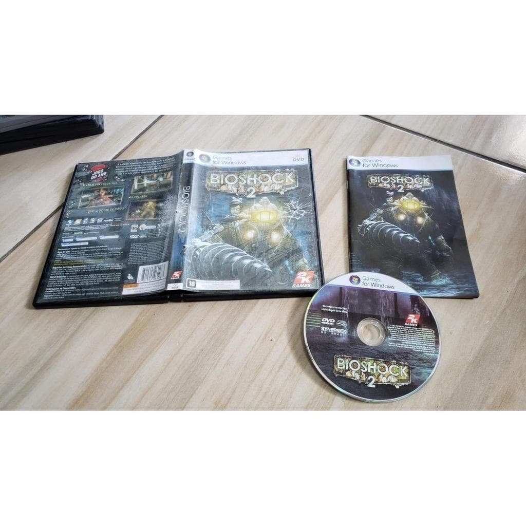 Bioshock 2 Jogo De Pc Mídia Física. G5