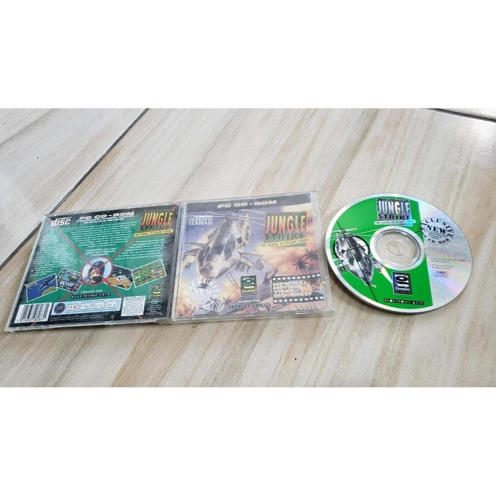 Jungle Strike Mídia Física Jogo De Pc. G2