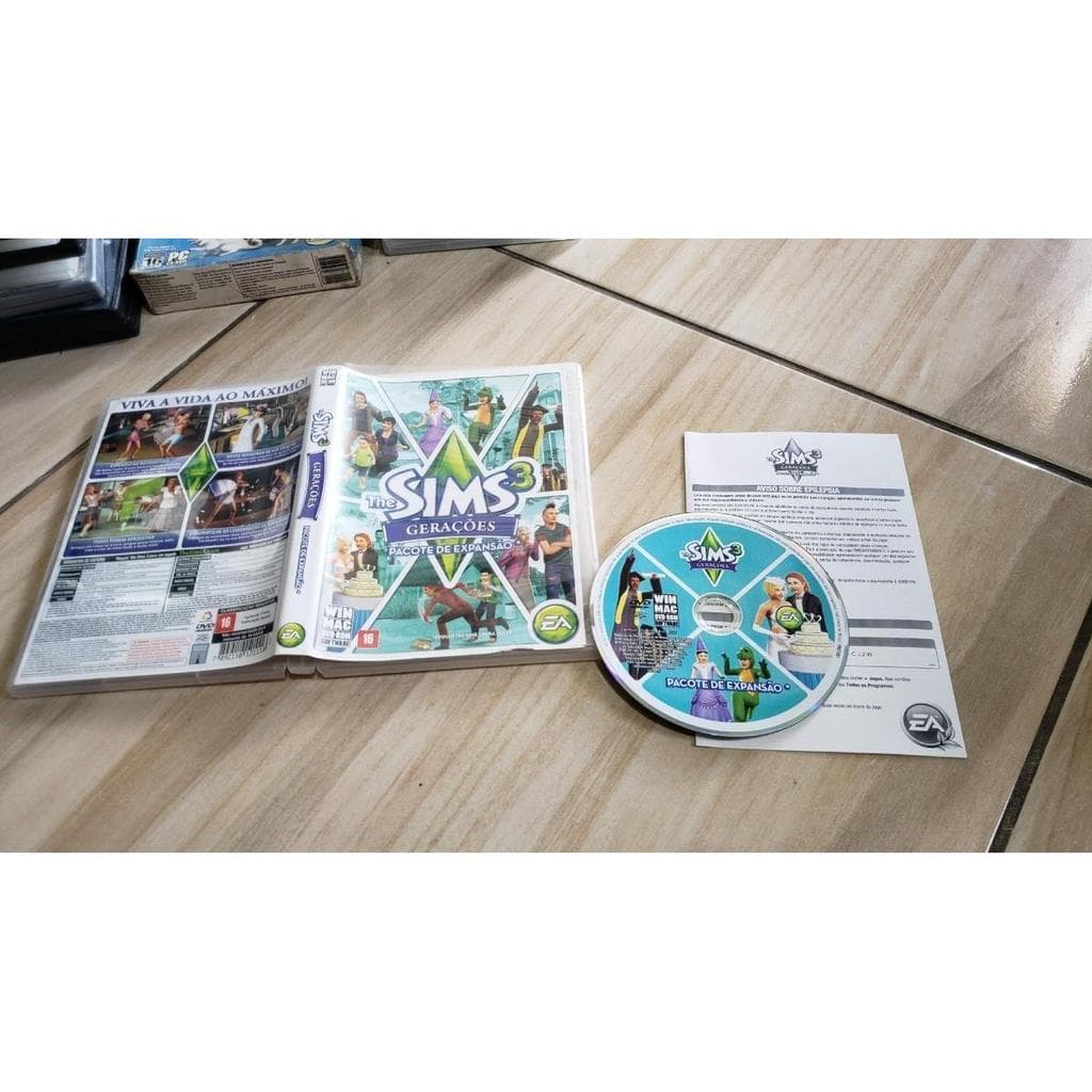 The Sims 3 Gerações Jogo De Pc Mídia Física. G7