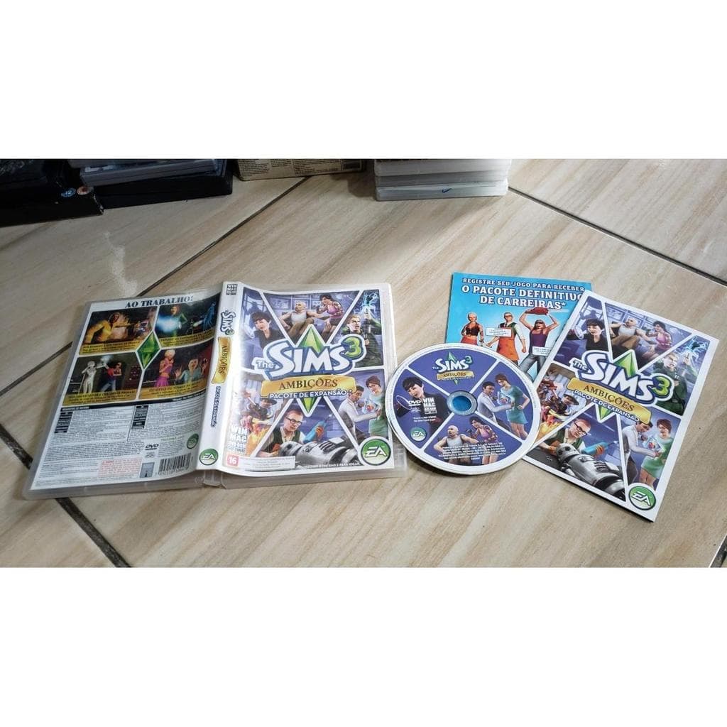 The Sims 3 Ambições Jogo De Pc Mídia Física. V5