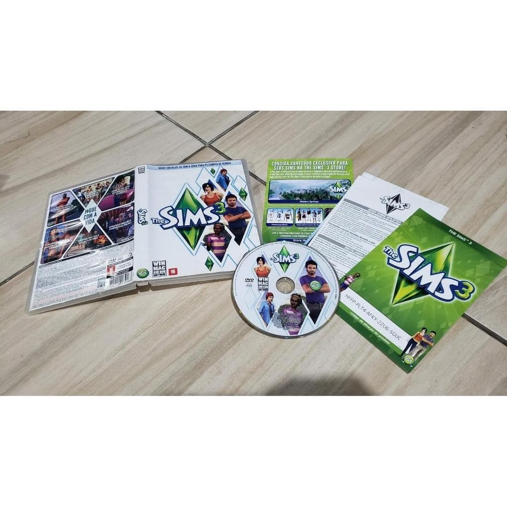 The Sims 3 Completo Para Pc Mídia Física Tudo Ok. K4