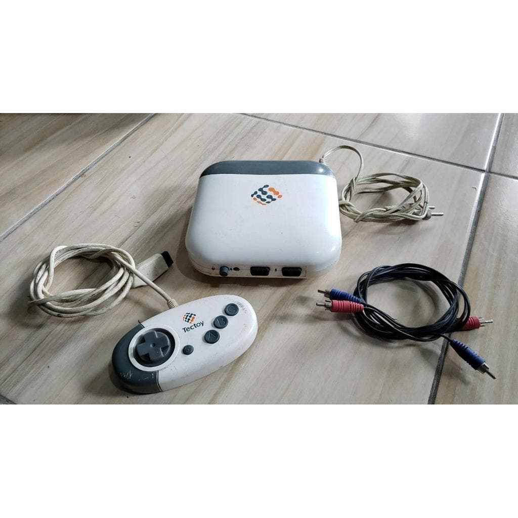 Mega Drive Branco Completo 96 In 1 Tudo Com Detalhe No Reset. Y1