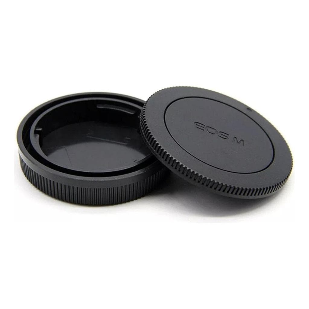 Tampas Corpo E Traseira Da Lente Canon Mirrorless M3 M5 M6