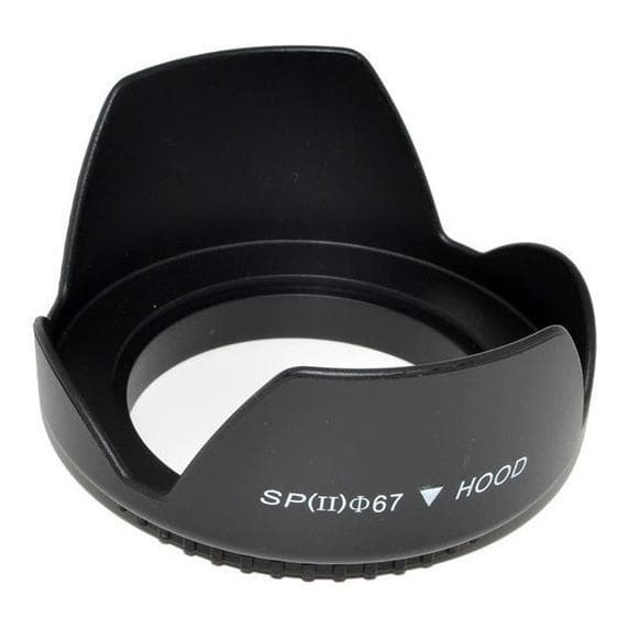 Parasol Para Lentes 67mm Tulipa Com Rosca Can 18-135mm