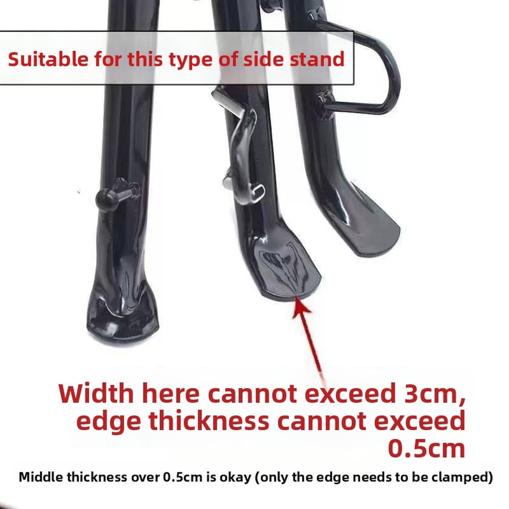 Almofada De Apoio Para Os Pés Da Motocicleta Em Liga De Alumínio , pedal De Skate Ampliado [xinping]