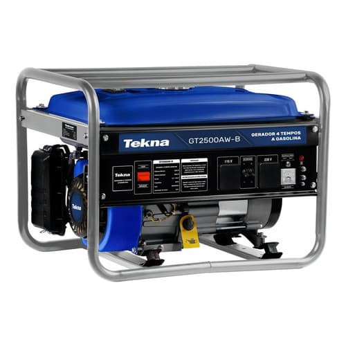 Gerador Portátil Tekna Gt2500aw-b 2200w Monofásico Com Tecnologia Avr 115v230v